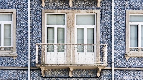 Palazzo di Lisbona con Azulejos