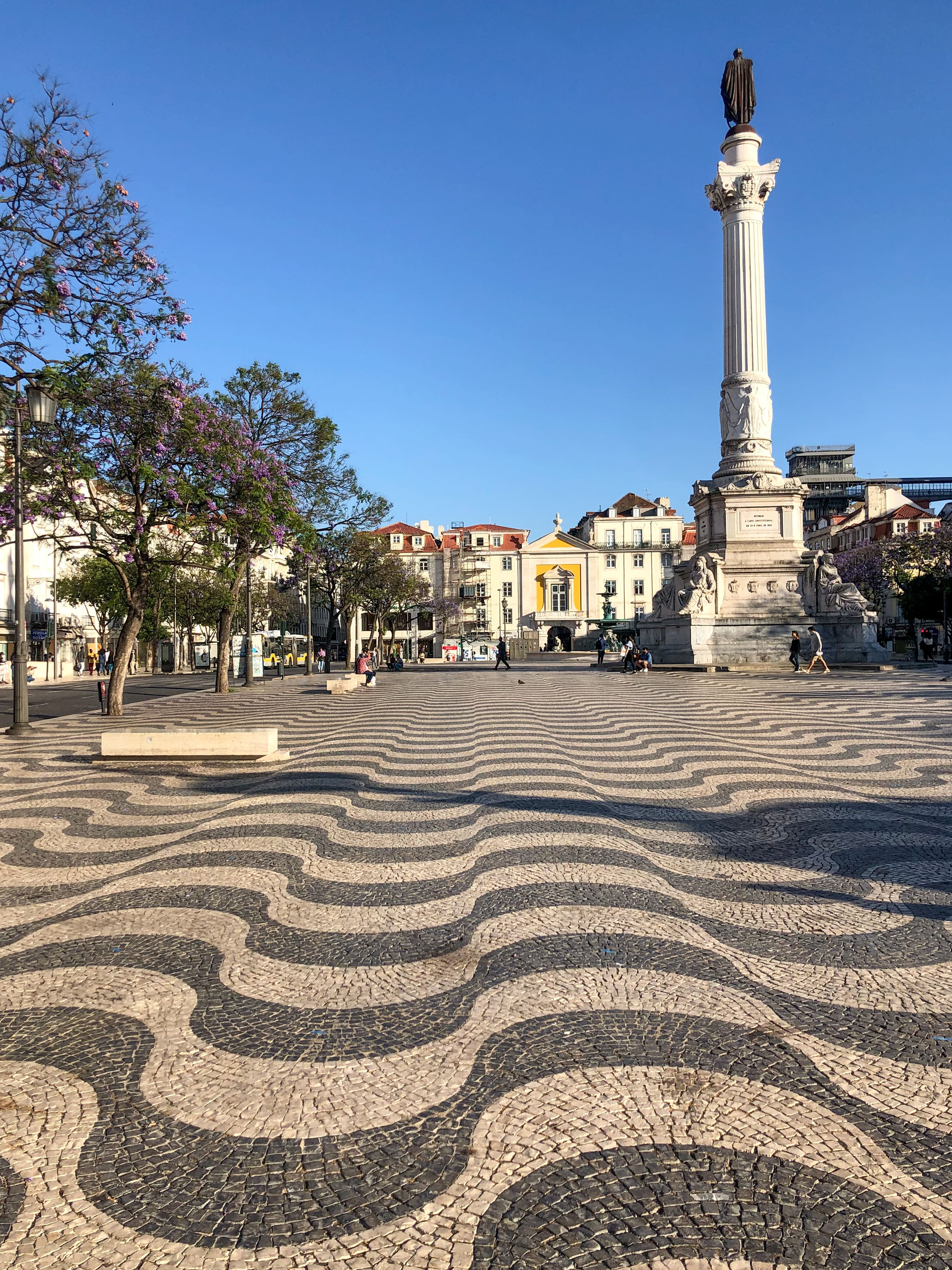 piazza a Lisbona