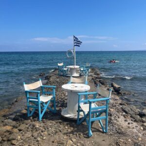 Spiaggia porto Kaminia Zante-Grecia